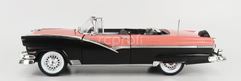 Autoworld Ford usa Fairlane Sunliner Cabriolet Open 1956 1:18 Černá Růžová