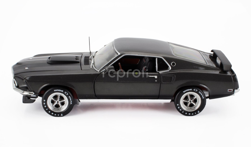Autoworld Ford usa Mustang Boss Coupe 1969 - John Wick Movie 1:18 Hitman Grey