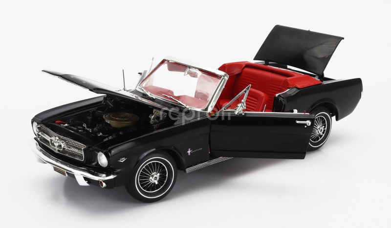 Autoworld Ford usa Mustang Cabriolet 1964 1:18 Black