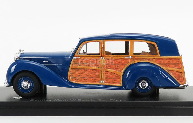 Avenue43 Bentley Mark Vi Estate Car Rippon Great Britain 1949 1:43 Modré Dřevo