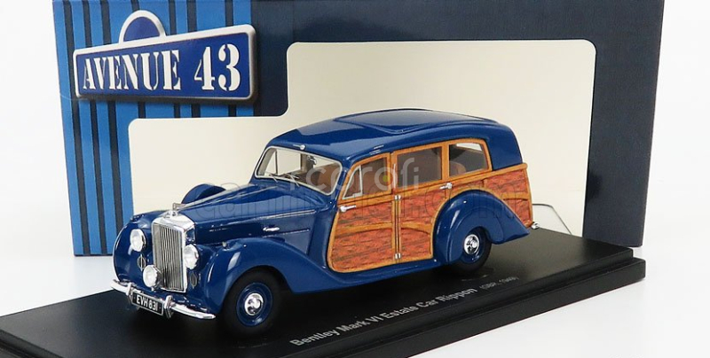 Avenue43 Bentley Mark Vi Estate Car Rippon Great Britain 1949 1:43 Modré Dřevo