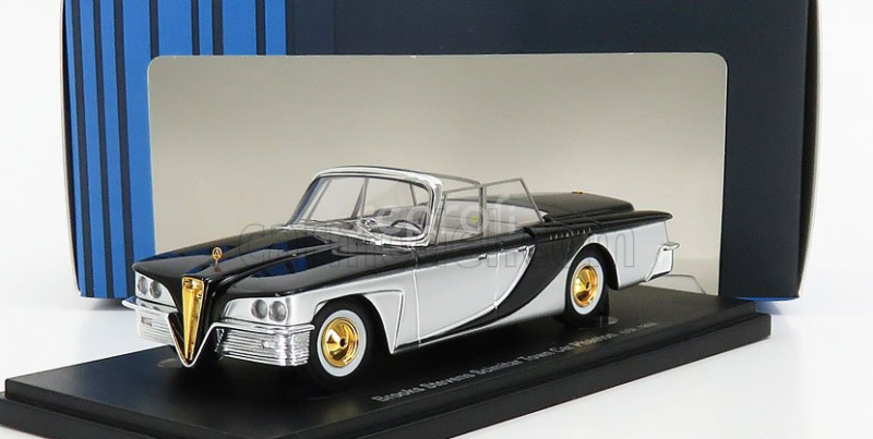 Avenue43 Brook stevens Scimitar Town Car Phaeton Usa Cabriolet Open 1959 1:43 Stříbrná Černá
