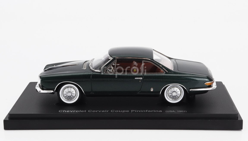 Avenue43 Chevrolet Corvair Coupe Pininfarina Usa 1962 1:43 Tmavě Zelená