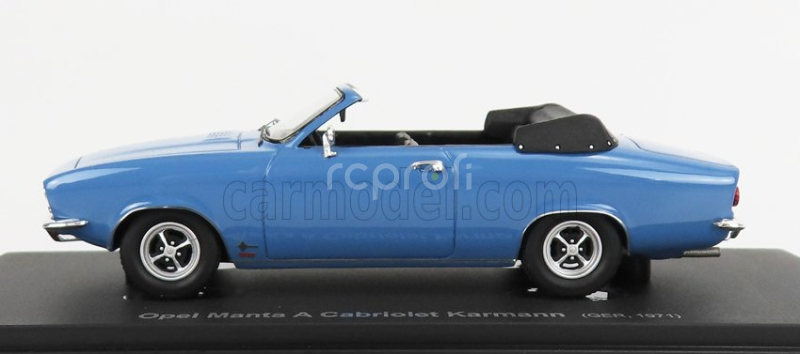 Avenue43 Opel Manta A Cabriolet Karmann Germany 1971 1:43 Blue