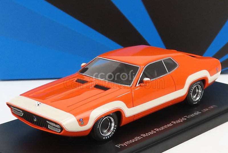 Avenue43 Plymouth Road Runner Rapid Transit Usa 1971 1:43 Orange