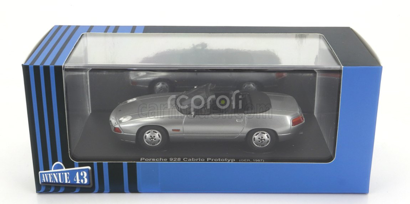 Avenue43 Porsche 928 Cabriolet Prototype Germany 1987 1:43 Silver
