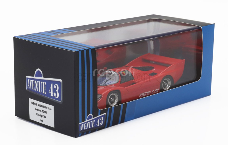 Avenue43 Porsche Koenig C62 Germany 1991 1:43 Red