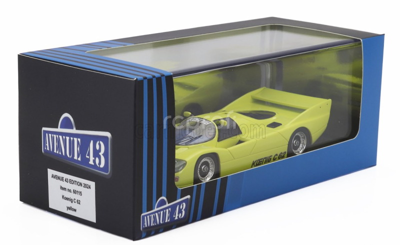 Avenue43 Porsche Koenig C62 Germany 1991 1:43 Žlutá