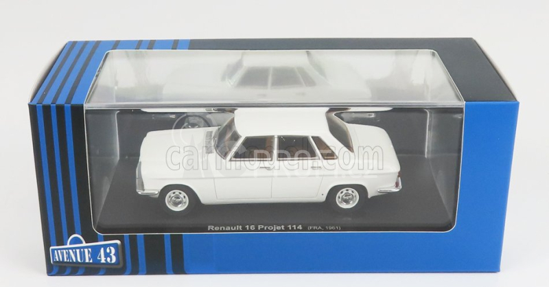 Avenue43 Renault R16 Projet 114 France 1961 1:43 Bílá