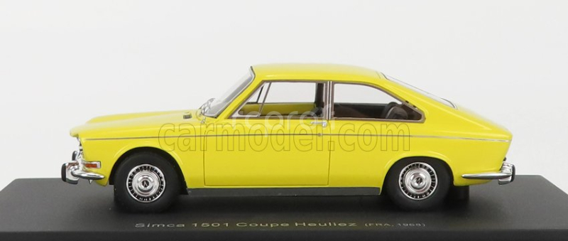 Avenue43 Simca 1501 Coupe Heuliez France 1968 1:43 Žlutá