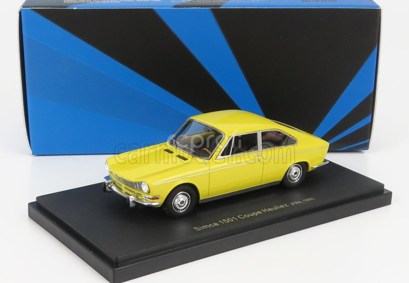 Avenue43 Simca 1501 Coupe Heuliez France 1968 1:43 Žlutá