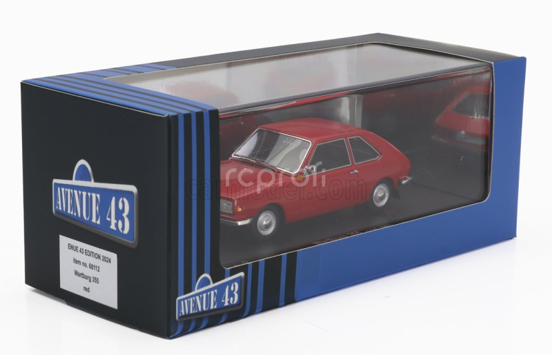 Avenue43 Wartburg 355 Germany 1968 1:43 Red