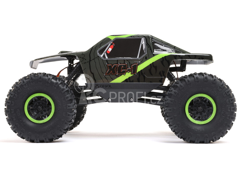 RC auto Axial AX24 XC-1 1:24 4WS RTR, oranžová