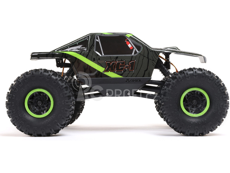 RC auto Axial AX24 XC-1 1:24 4WS RTR, oranžová