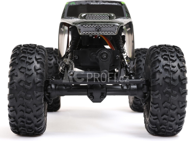 RC auto Axial AX24 XC-1 1:24 4WS RTR, oranžová