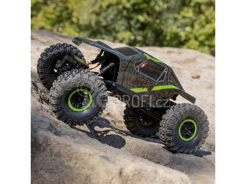 RC auto Axial AX24 XC-1 1:24 4WS RTR, oranžová