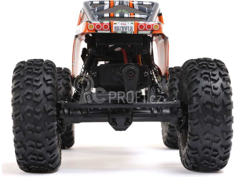 RC auto Axial AX24 XC-1 1:24 4WS RTR, oranžová