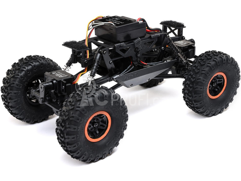 RC auto Axial AX24 XC-1 1:24 4WS RTR, oranžová