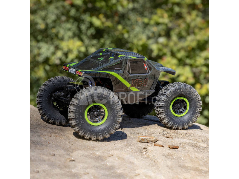 RC auto Axial AX24 XC-1 1:24 4WS RTR, oranžová