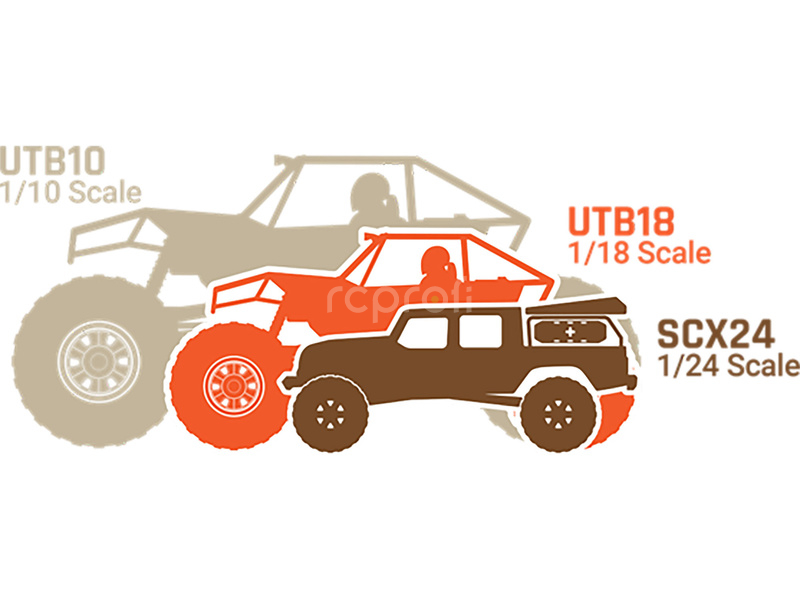 RC auto Axial Capra 1:18 4WS RTR, modrá