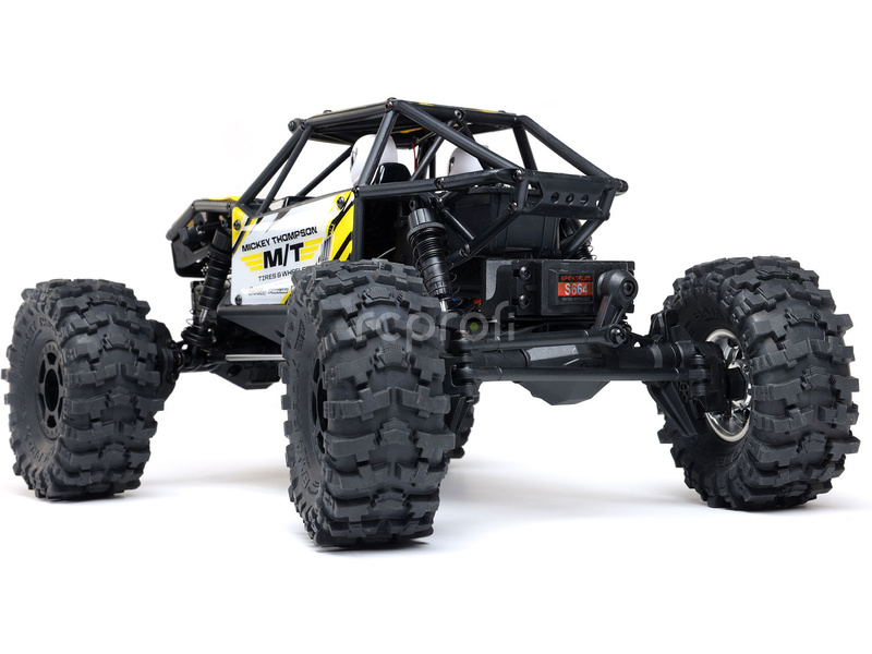 RC auto Axial Capra 1:18 4WS RTR, žlutá