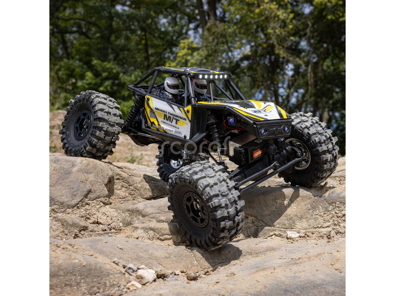 RC auto Axial Capra 1:18 4WS RTR, žlutá