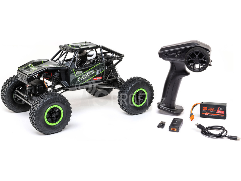 RC auto Axial Capra 1:18 V2 4WD RTR, černá