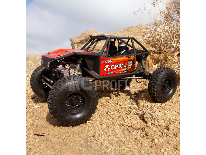 RC auto Axial Capra 1.9 4WD 1:10 RTR, červená