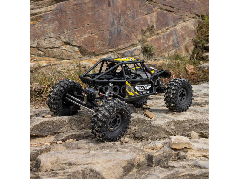 RC auto Axial Capra 1.9 4WS 1:10 RTR, žlutá