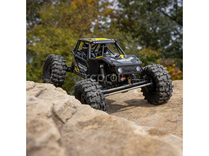 RC auto Axial Capra 1.9 4WS 1:10 RTR, žlutá