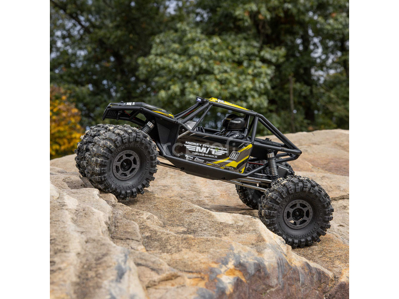 RC auto Axial Capra 1.9 4WS 1:10 RTR, žlutá
