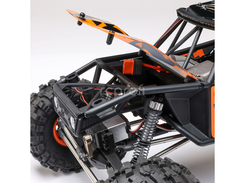 RC auto Axial Capra 1.9 4WS 1:10 RTR, žlutá