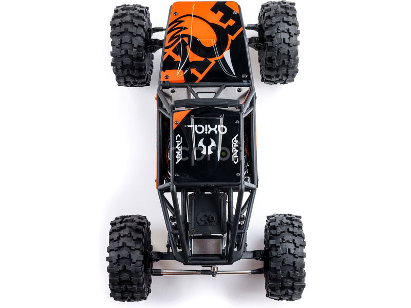 RC auto Axial Capra 1.9 4WS 1:10 RTR, žlutá