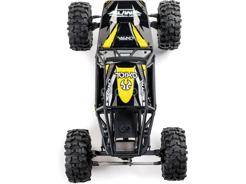 RC auto Axial Capra 1.9 4WS 1:10 RTR, žlutá