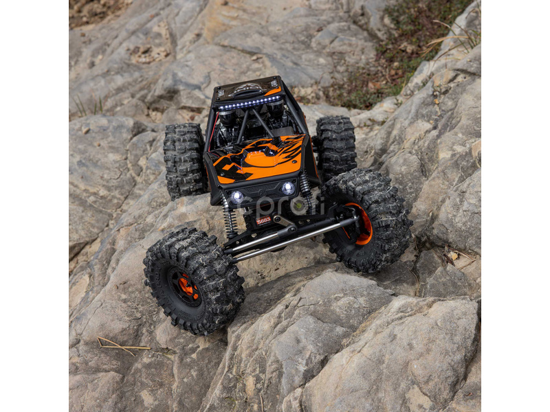 RC auto Axial Capra 1.9 4WS 1:10 RTR, žlutá