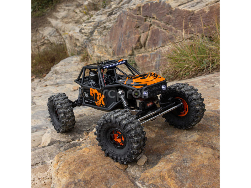 RC auto Axial Capra 1.9 4WS 1:10 RTR, žlutá