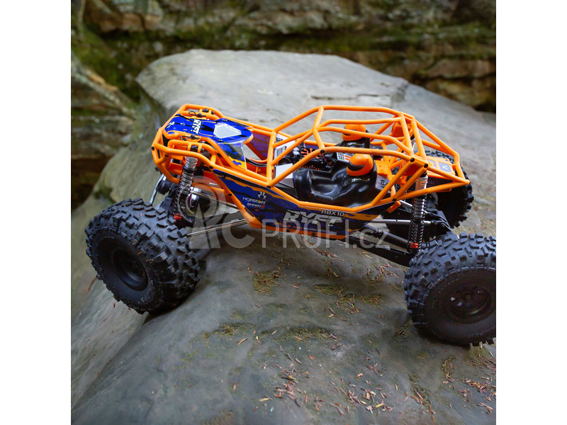RC auto Axial RBX10 Ryft 4WD 1:10 RTR, oranžová