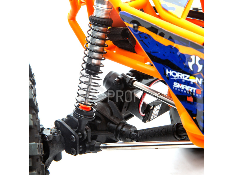 RC auto Axial RBX10 Ryft 4WD 1:10 RTR, oranžová