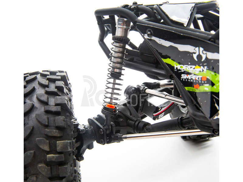 RC auto Axial RBX10 Ryft 4WD 1:10 RTR, oranžová