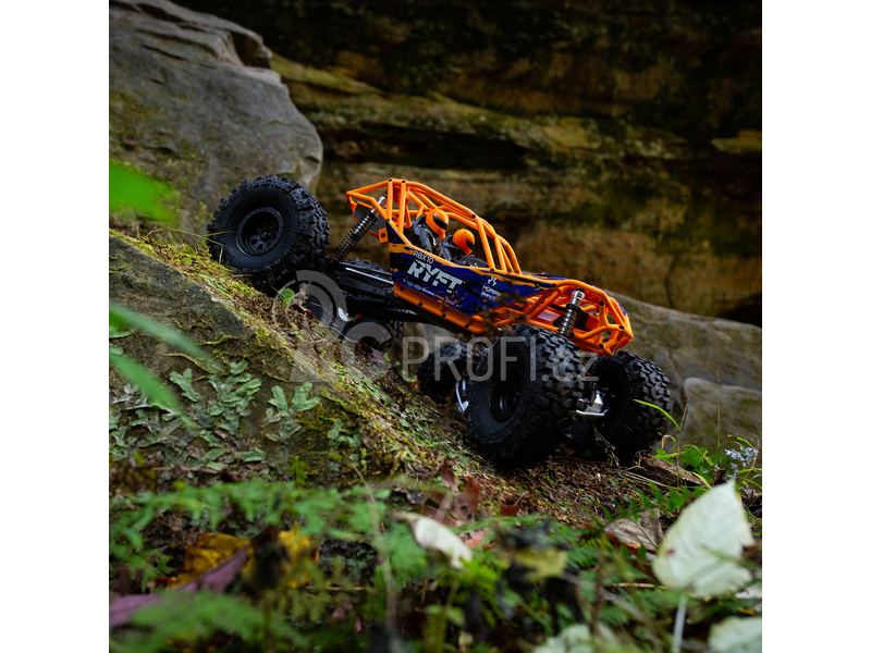 RC auto Axial RBX10 Ryft 4WD 1:10 RTR, oranžová