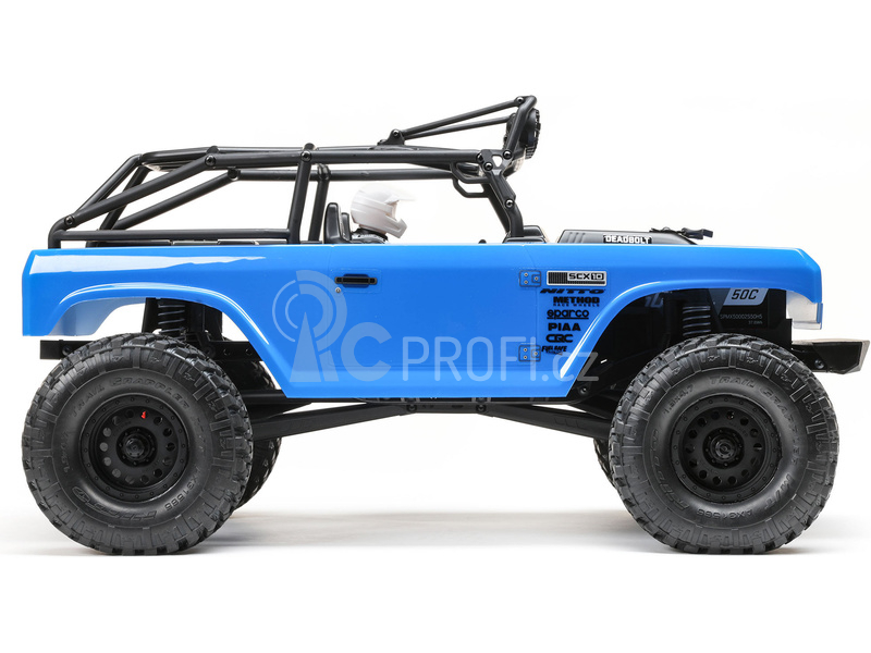 RC auto Axial SCX10 II Deadbolt 1:10 4WD RTR, modrá