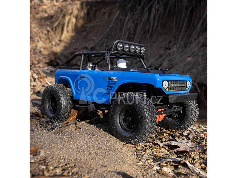 RC auto Axial SCX10 II Deadbolt 1:10 4WD RTR, modrá