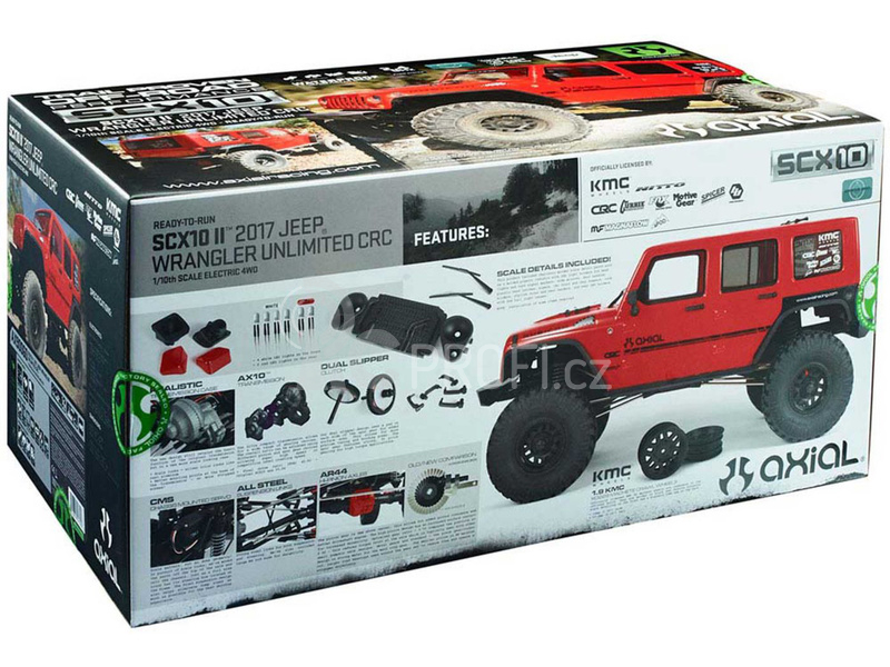 Axial SCX10 II Jeep Wrangler 2017 1:10 4WD RTR