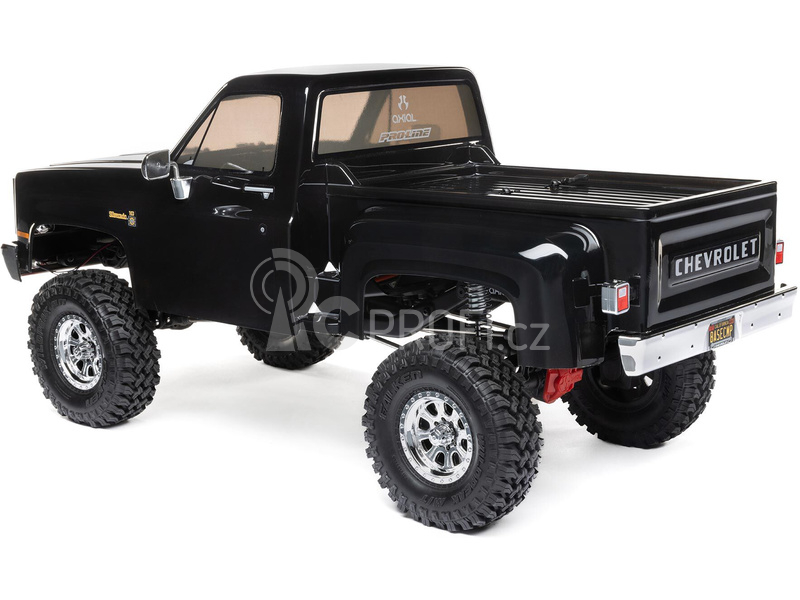 RC auto Axial SCX10 III Base Camp 1:10 4WD Chevy K10 1982 RTR, černá