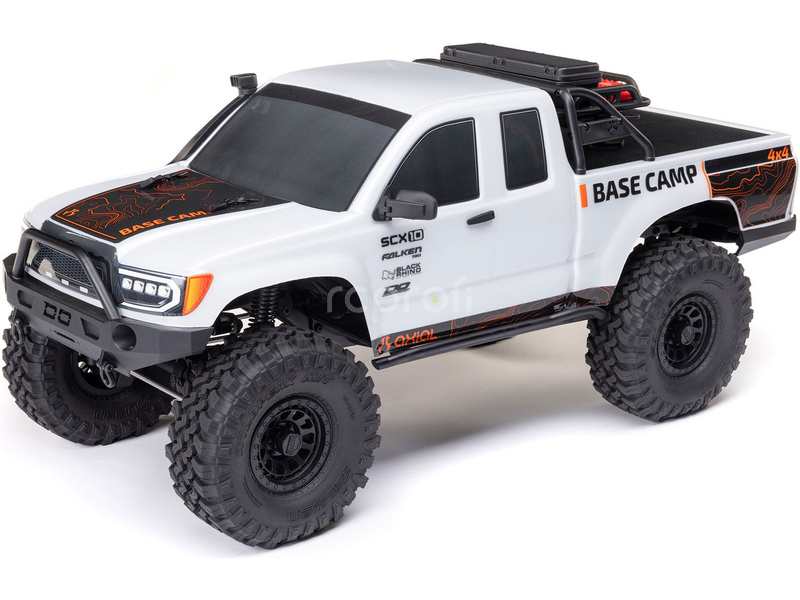 RC auto Axial SCX10 III Base Camp 4WD 1:10 RTR, bílá