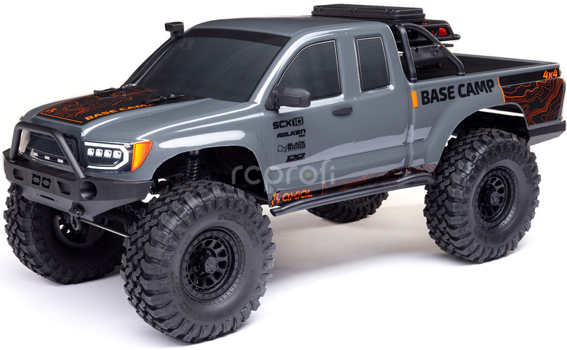 RC auto Axial SCX10 III Base Camp 4WD 1:10 RTR, šedá