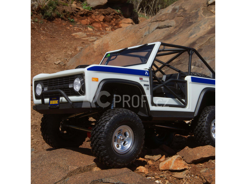 RC auto Axial SCX10 III Early Ford Bronco 4WD 1:10, bílá