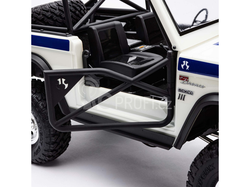 RC auto Axial SCX10 III Early Ford Bronco 4WD 1:10, tyrkysová