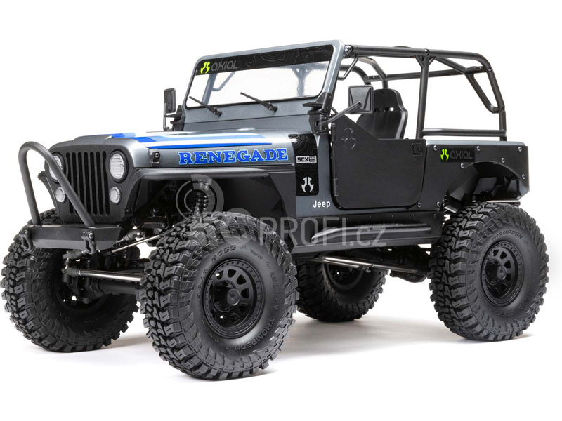RC auto Axial SCX10 III Jeep CJ-7 1:10 4WD RTR, červená
