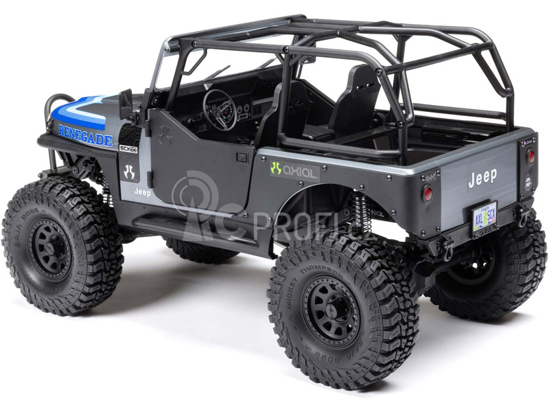 RC auto Axial SCX10 III Jeep CJ-7 1:10 4WD RTR, červená